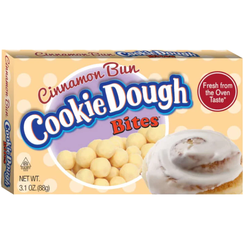 COOKIE DOUGH BITES CINNAMON BUN