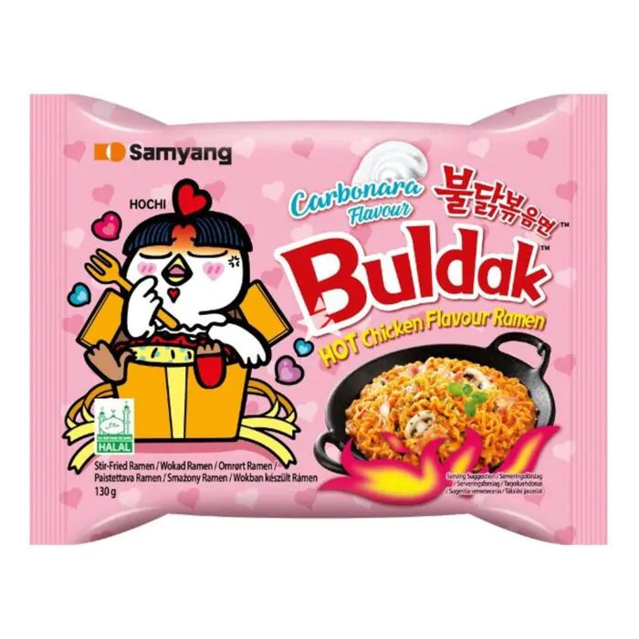 SAMYANG BULDAK CARBONARA FLAVOUR RAMEN PACKET