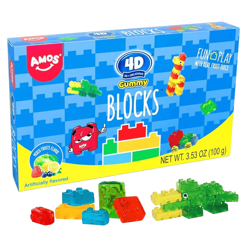 AMOS 4D GUMMY BLOCKS THEATRE BOX