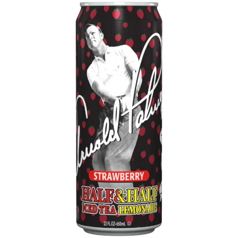 ARIZONA ARNOLD PALMER STRAWBERRY HALF & HALF ICED TEA LEMONADE 650ML