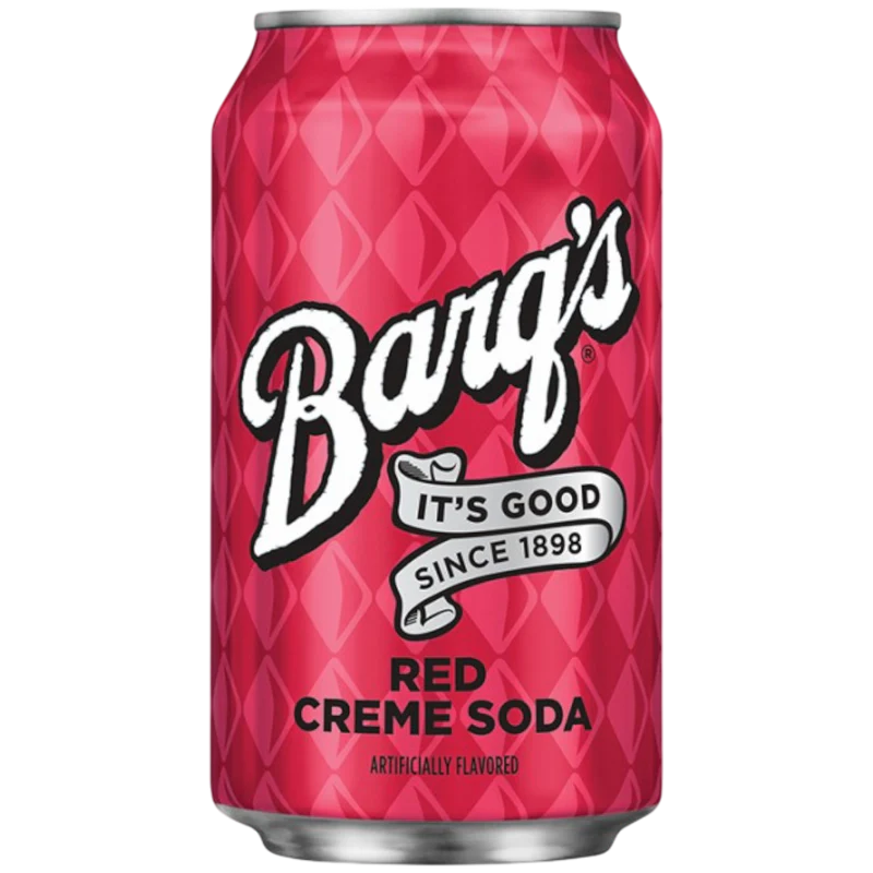 BARQ'S RED CREME SODA 355ML