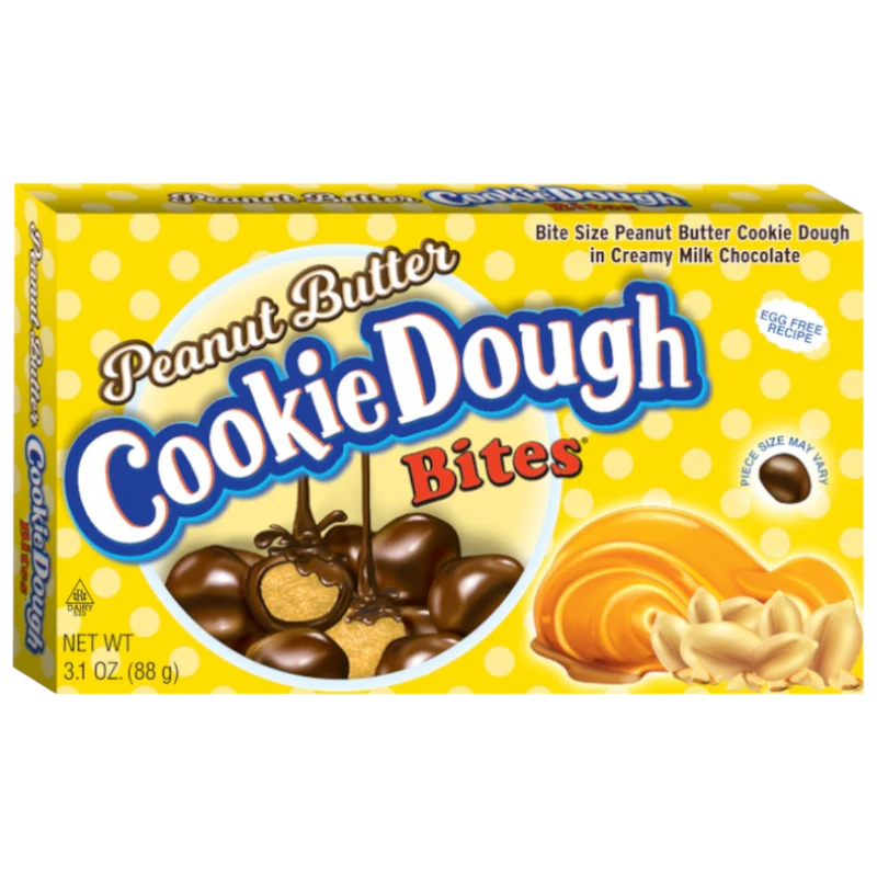 COOKIE DOUGH BITES PEANUT BUTTER THEATRE BOX 88G