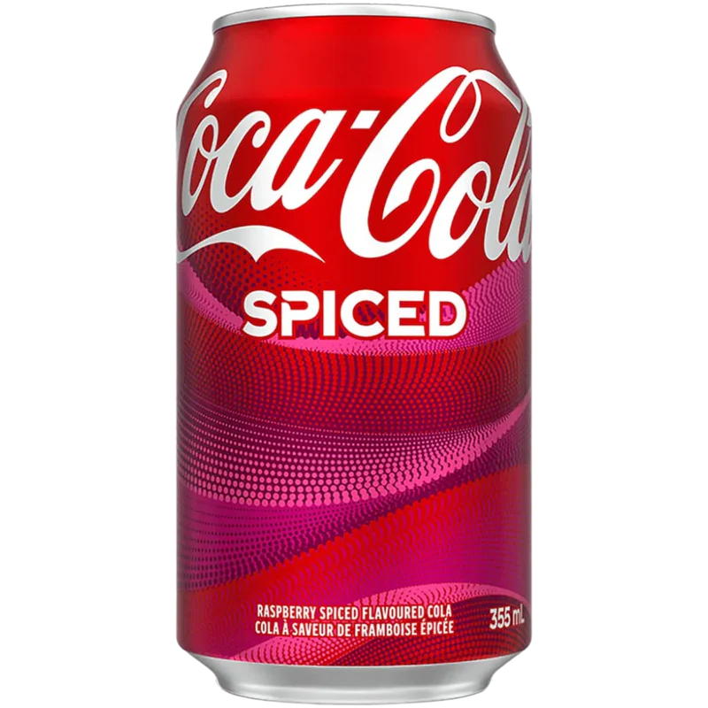COCA-COLA SPICED RASPBERRY 355ML (USA)