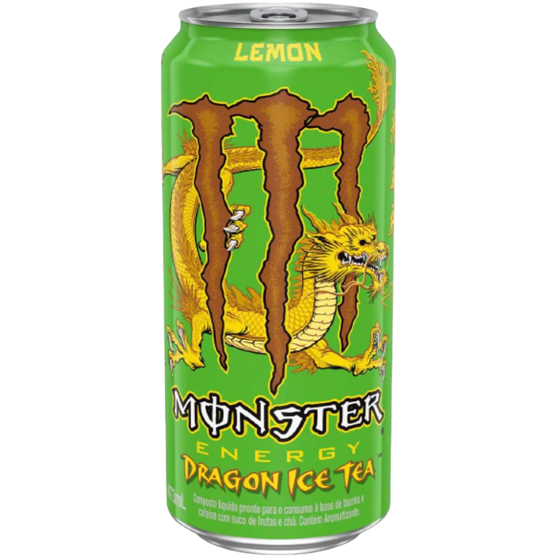MONSTER DRAGON ICED TEA LEMON 443ML (BRAZIL)