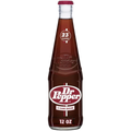 DR PEPPER REAL CANE SUGAR RETRO GLASS BOTTLE (ORIGINAL TEXAS VERSION) 355ML