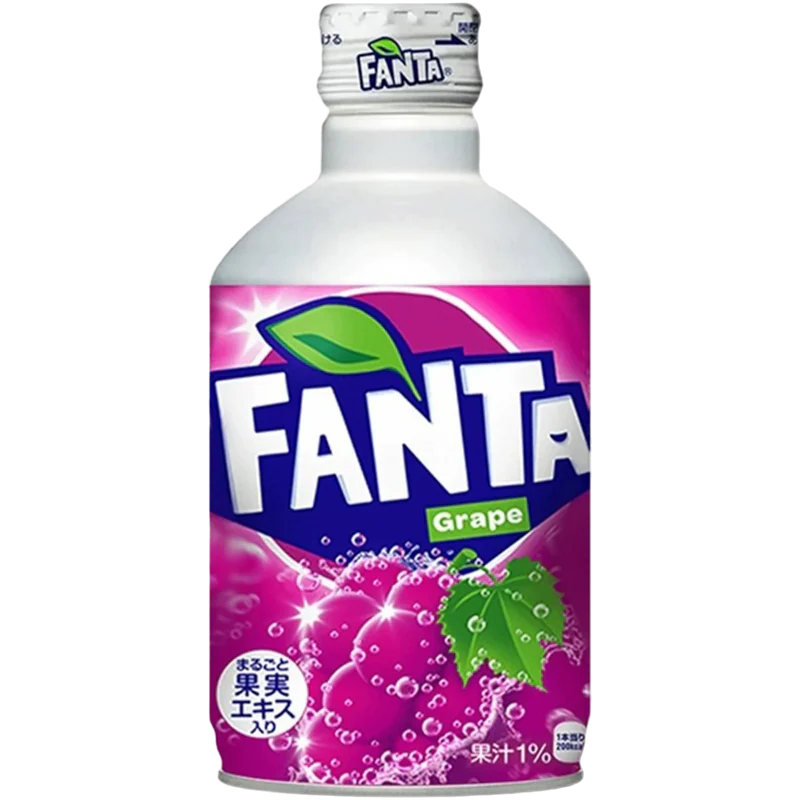 FANTA GRAPE 300ML ALUMINIUM BOTTLE CAN (JAPAN)