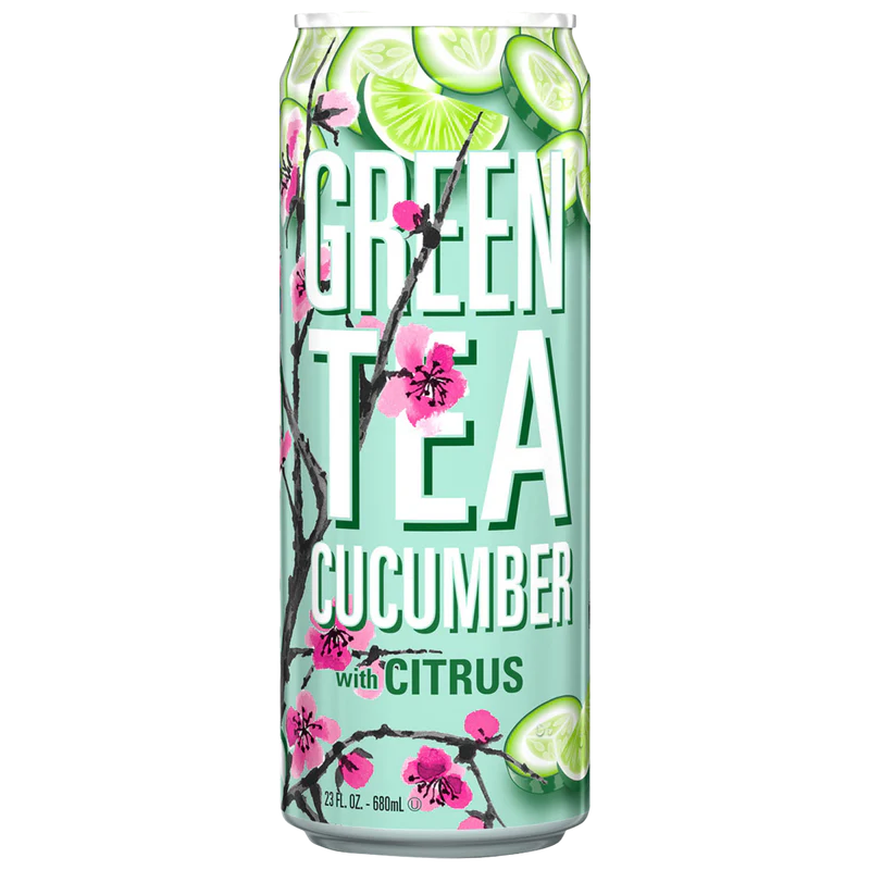 ARIZONA GREEN TEA CUCUMBER WITH CITRUS 680ML USA