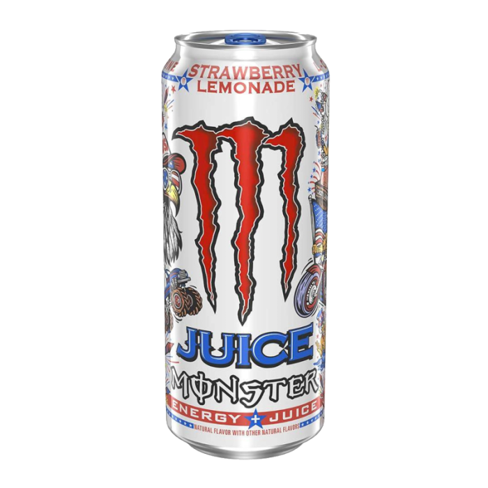 Monster Strawberry Lemonade USA Energy Drink – American Import 473ml