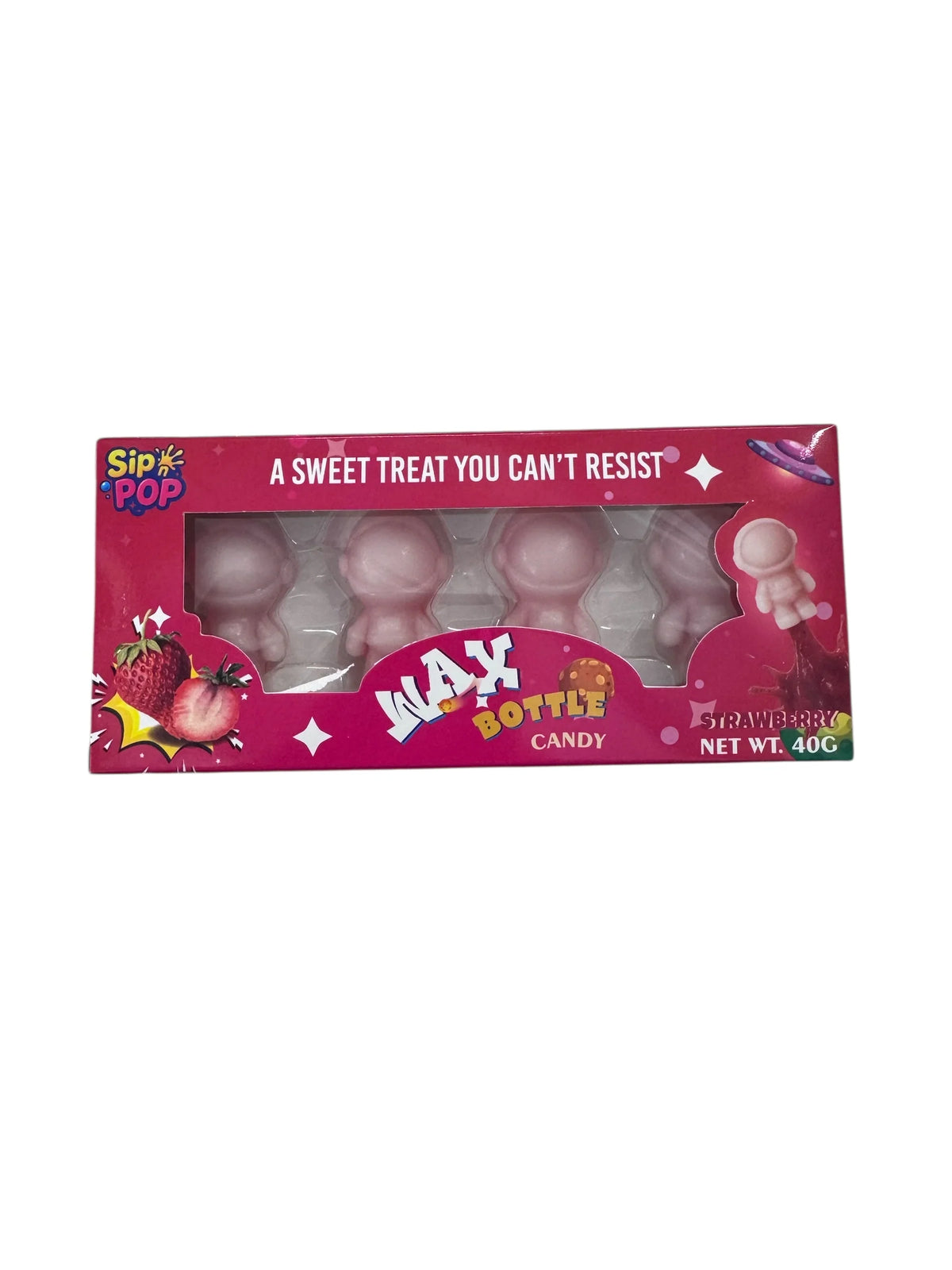 Astronaut Wax Candy – Strawberry Flavour Sweet Treat | American Candy
