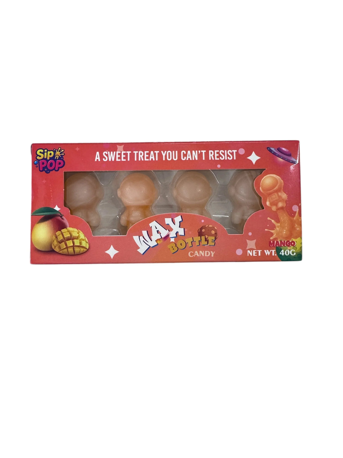 Astronaut Wax Candy – Mango Flavour Novelty Sweet | American Candy