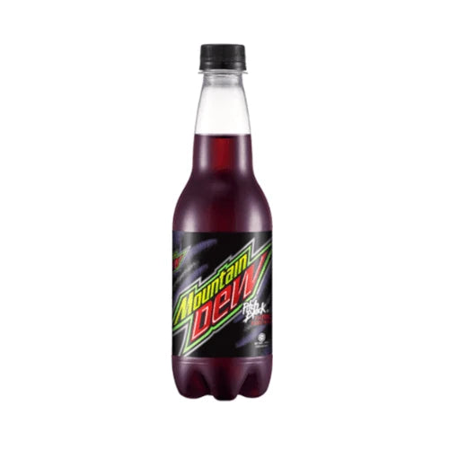 Mountain Dew Pitch Black 400ml Bottle – Malaysian Import