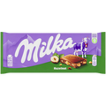 MILKA HAZELNUT CHOCOLATE BAR 100G