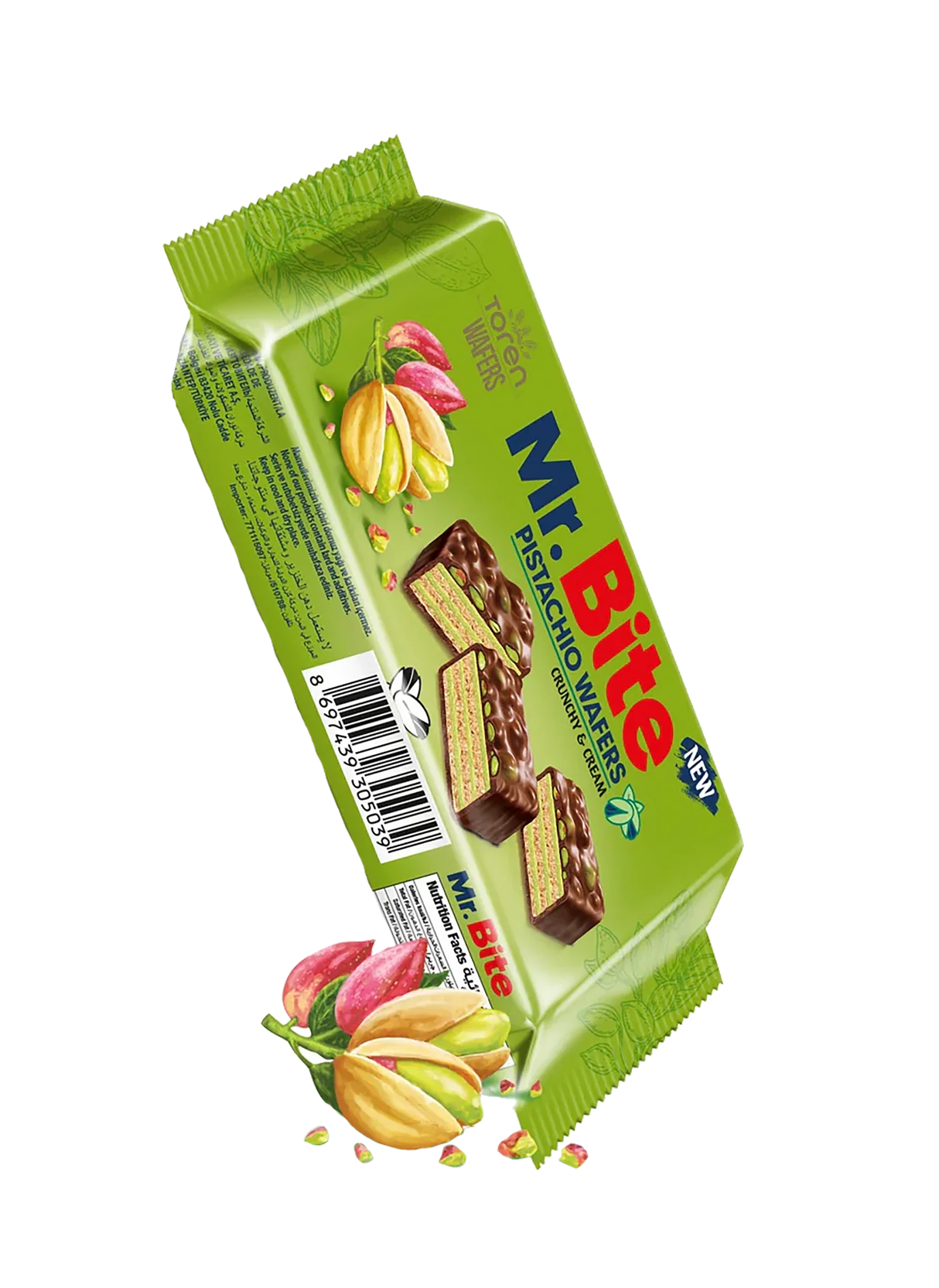 MR. BITE PISTACHIO WAFER 35G