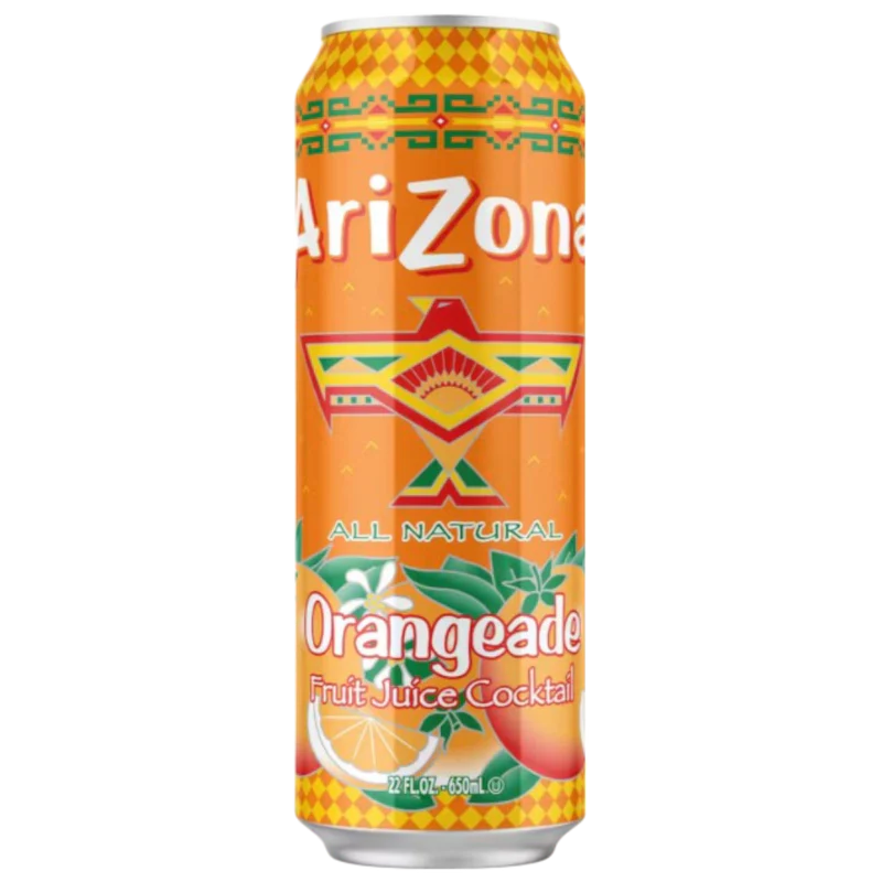 ARIZONA ORANGEADE 650ML USA