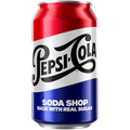 PEPSI SODA SHOP REAL SUGAR (USA VERSION) 355ML