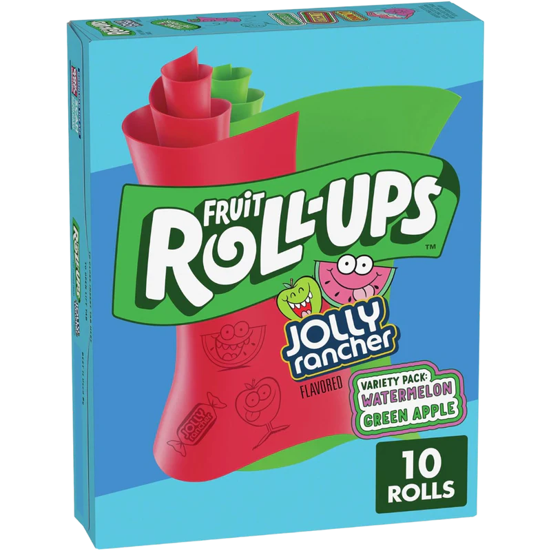 FRUIT ROLL UPS JOLLY RANCHER BOX OF 10