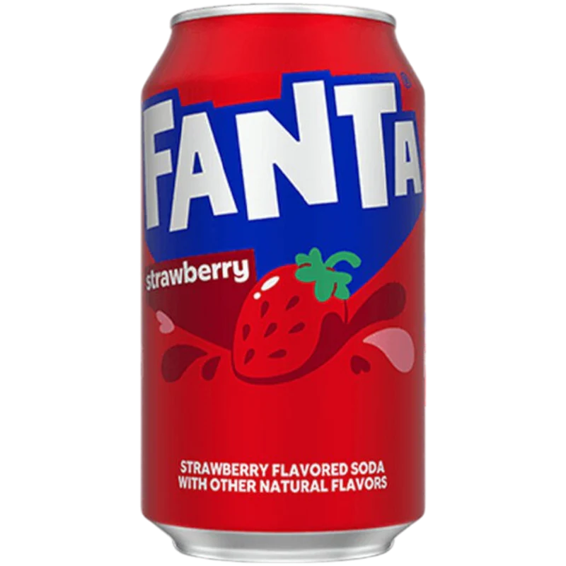 FANTA STRAWBERRY 355ML USA