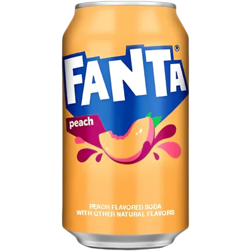 FANTA PEACH 355ML USA