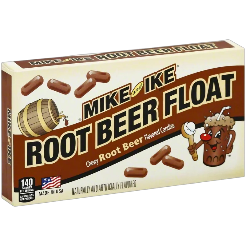 MIKE & IKE ROOT BEER FLOAT THEATRE BOX 120G