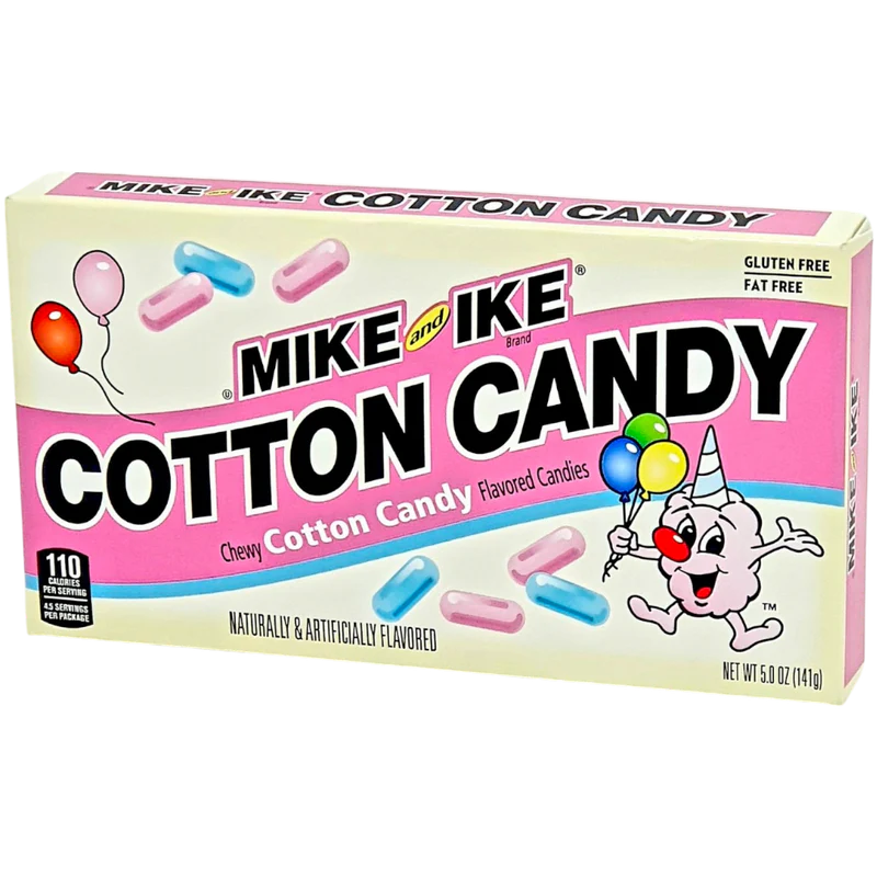 MIKE & IKE COTTON CANDY THEATRE BOX 120G