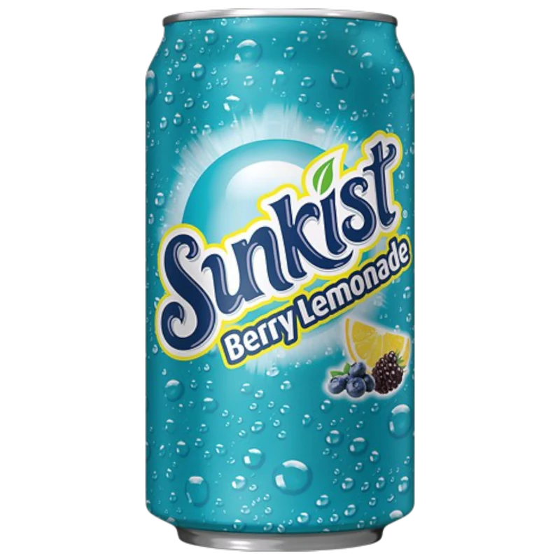 SUNKIST BERRY LEMONADE 355ML