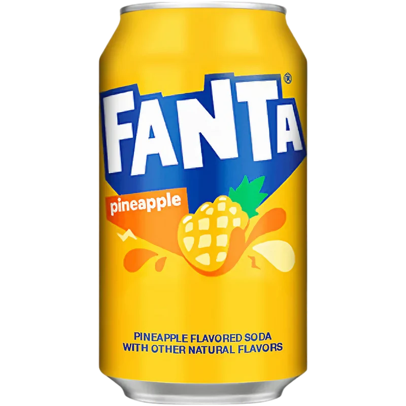 FANTA PINEAPPLE 355ML USA