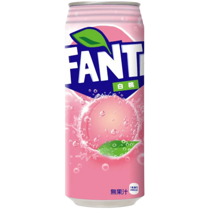 FANTA WHITE PEACH 500ML (JAPAN)