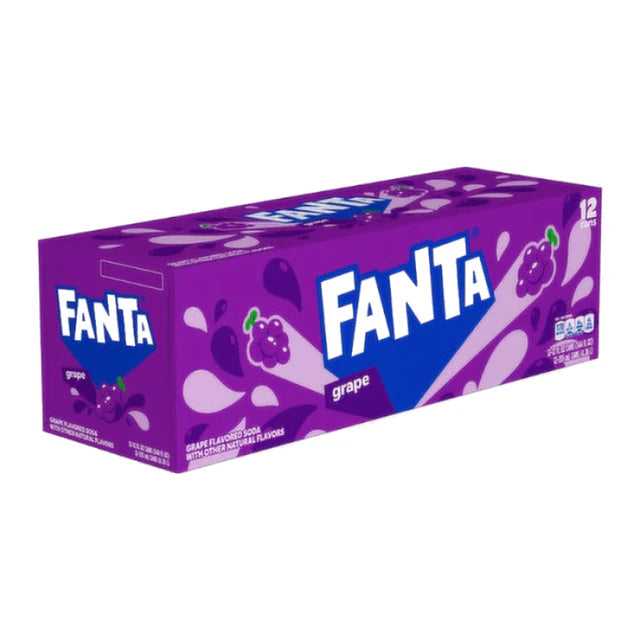 FANTA GRAPE 355ML USA