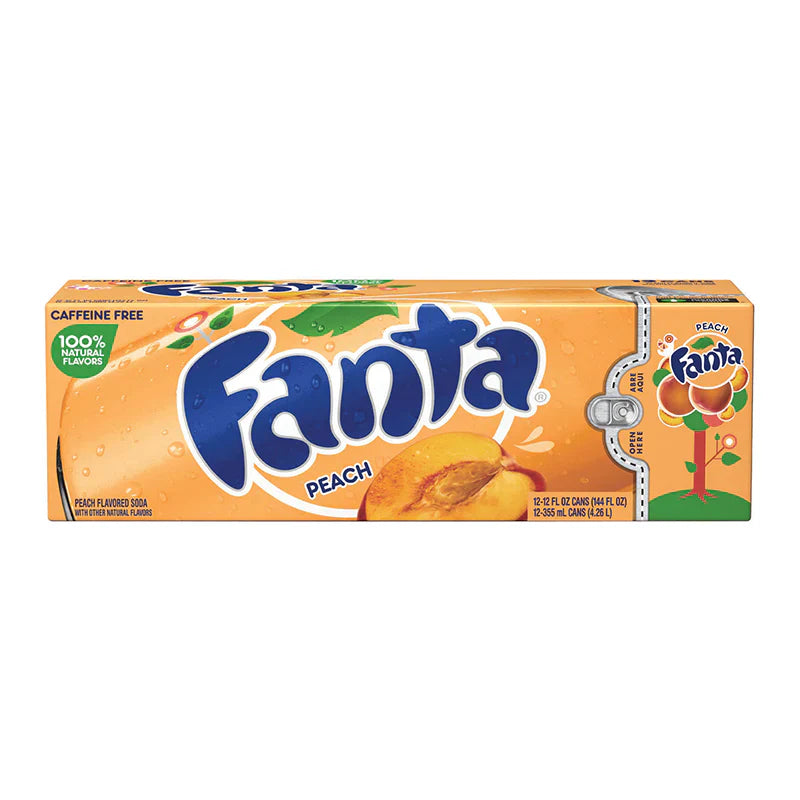 FANTA PEACH 355ML USA