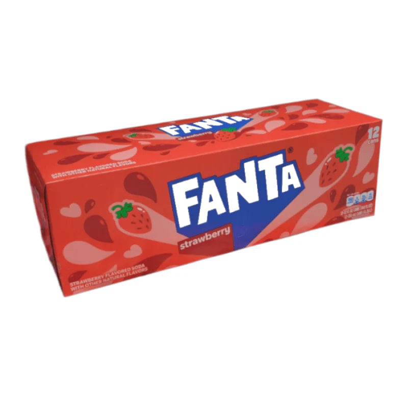 FANTA STRAWBERRY 355ML USA
