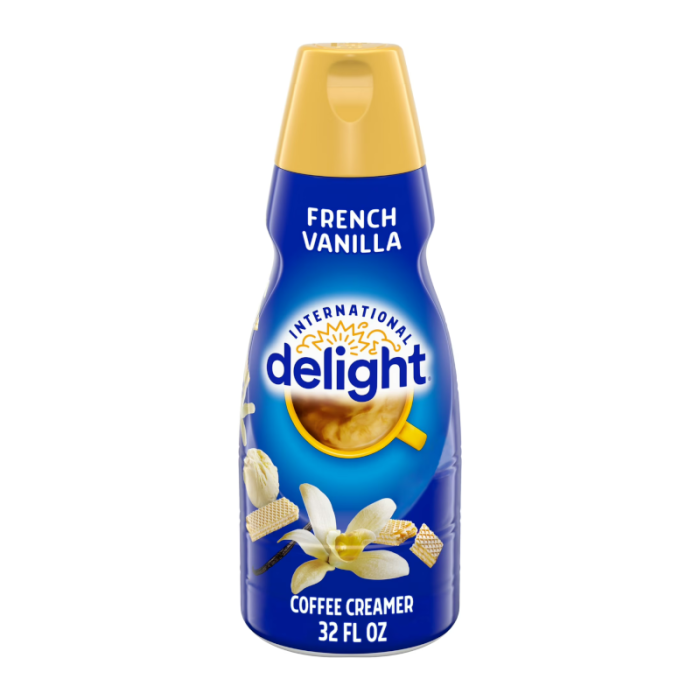 INTERNATIONAL DELIGHT COFFEE CREAMER- FRENCH VANILLA (USA)