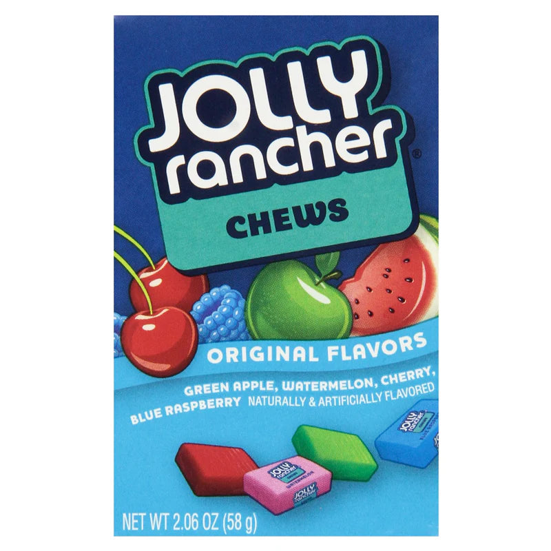 JOLLY RANCHER CHEWS ORIGINAL FRUITS 58G