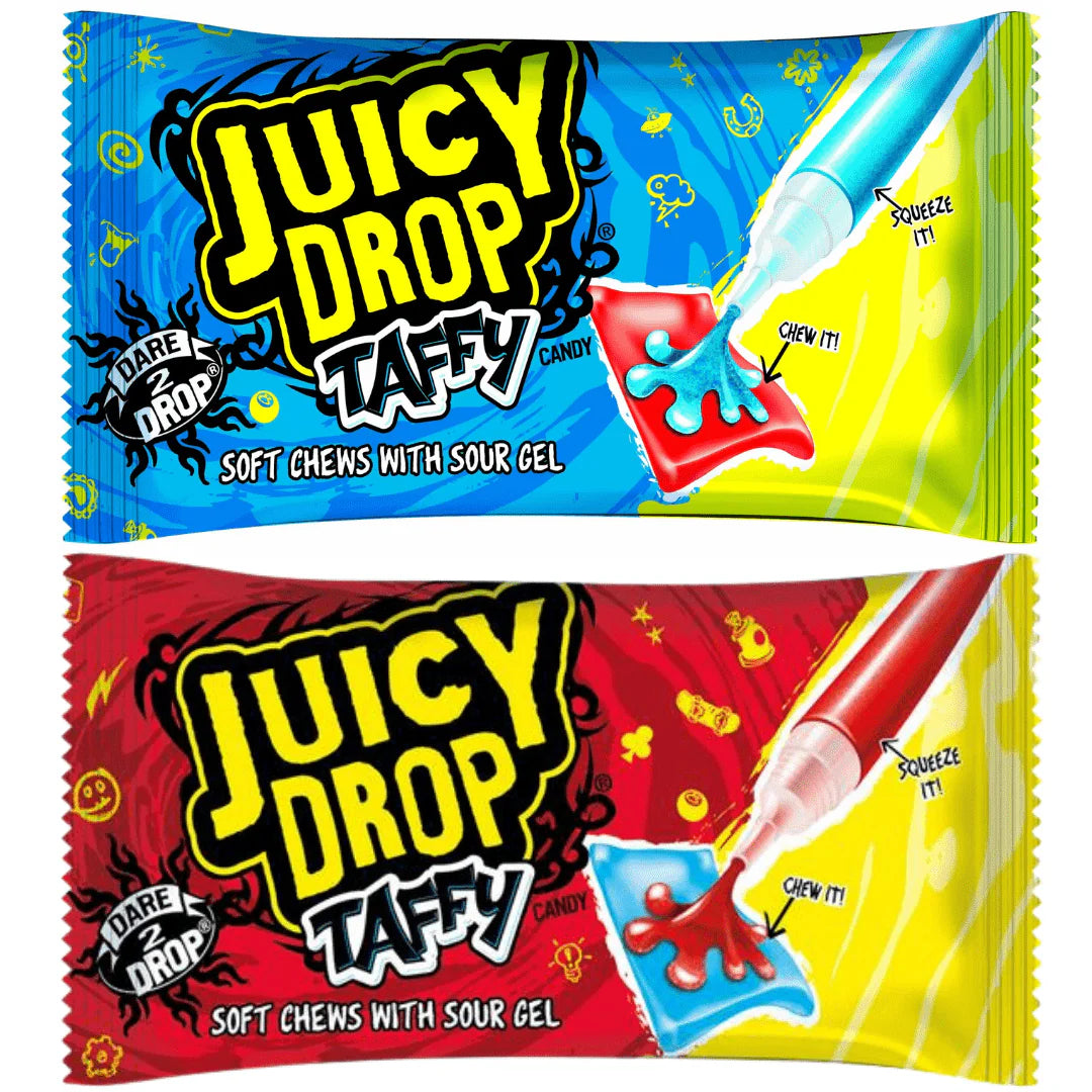 JUICY DROP CHEWS AND SOUR GEL 67G