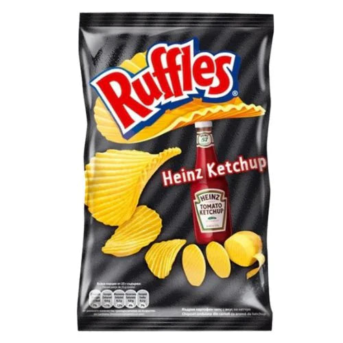 RUFFLES HEINZ KETCHUP 140G EU