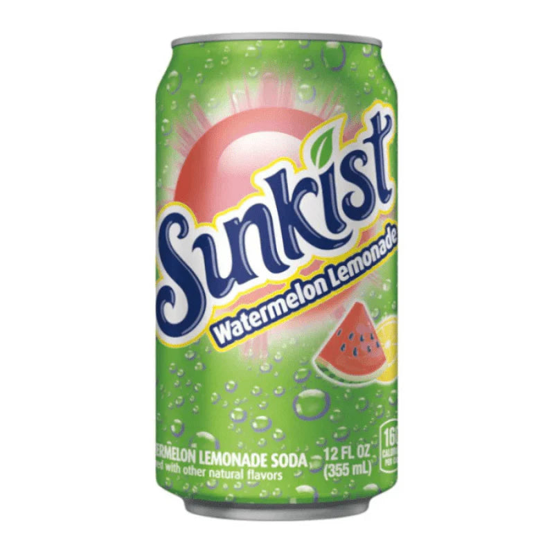 SUNKIST WATERMELON LEMONADE 355ML (USA)