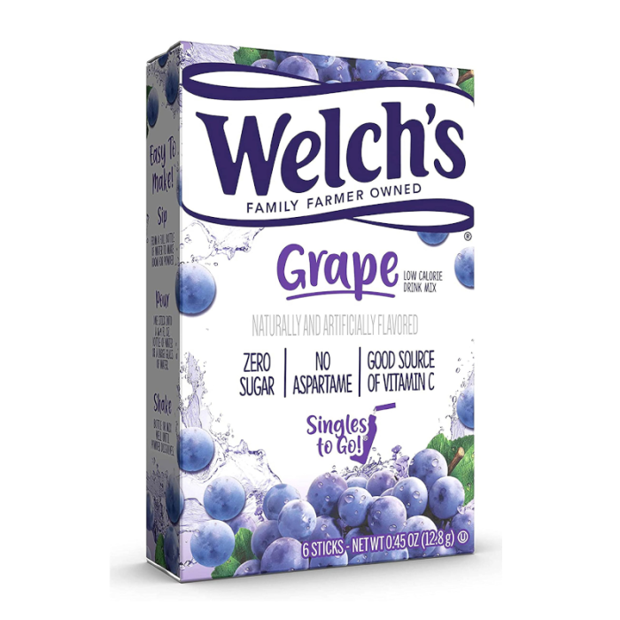 WELCH'S SINGLES TO GO- GRAPE